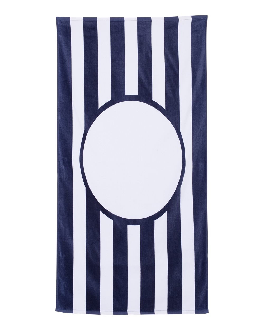 Navy Striped Beach Towel - C3060ST
