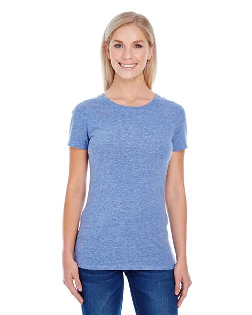 Navy Triblend Women's Tri-Blend Short-Sleeve T-Shirt - 202A