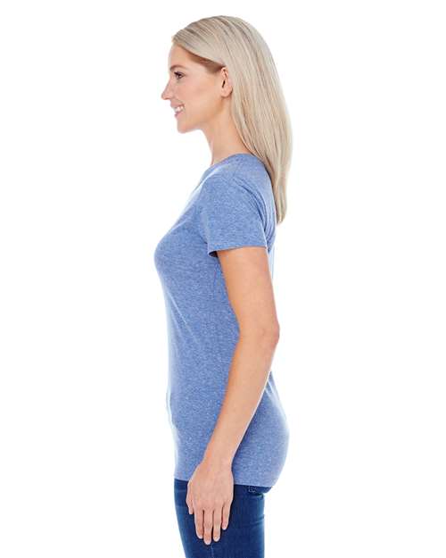 Navy Triblend Women's Tri-Blend Short-Sleeve T-Shirt - 202A