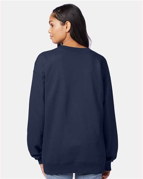 Navy Ultimate Cotton® Crewneck Sweatshirt - F260