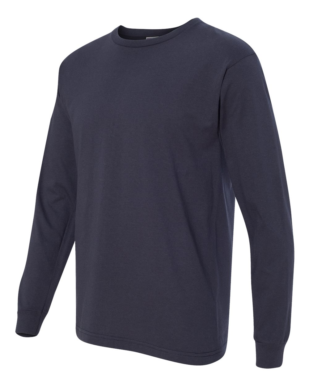 Navy USA-Made Long Sleeve T-Shirt - 5060