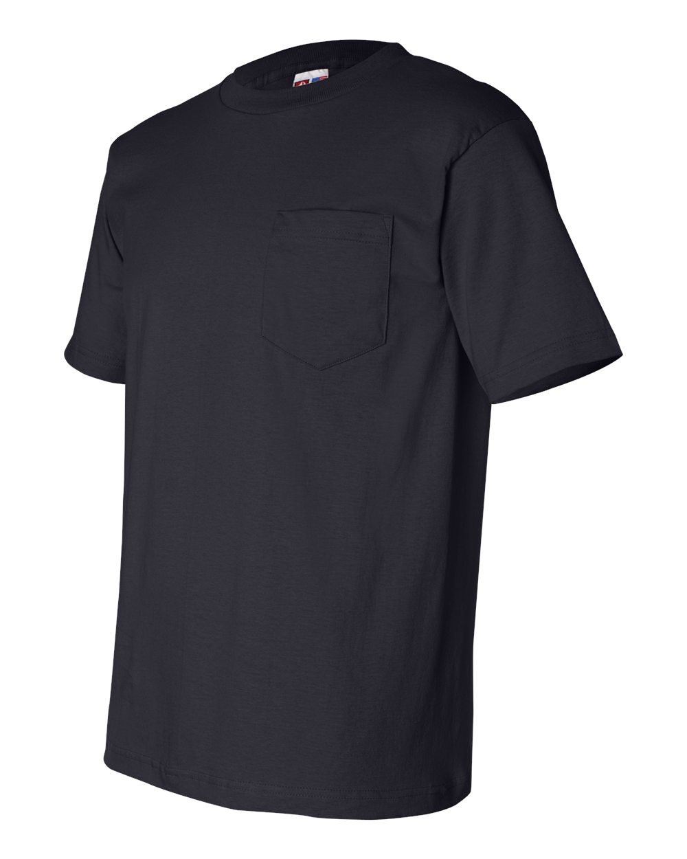 Navy USA-Made Pocket T-Shirt - 7100