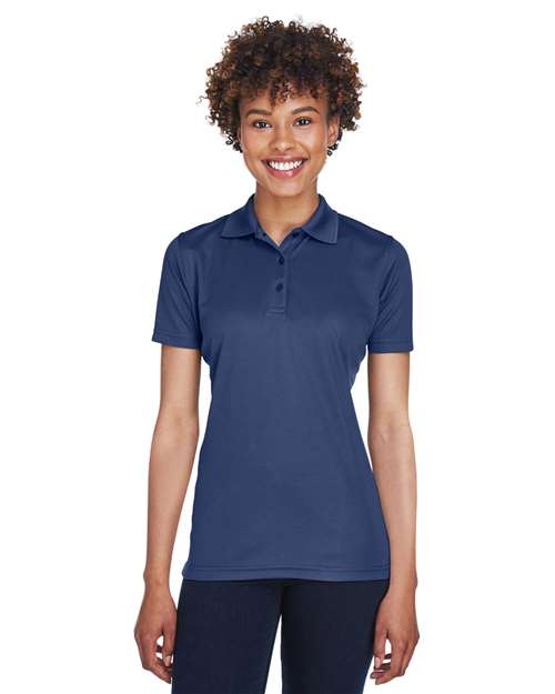 Navy Women's Cool & Dry Mesh Piqué Polo - 8210L