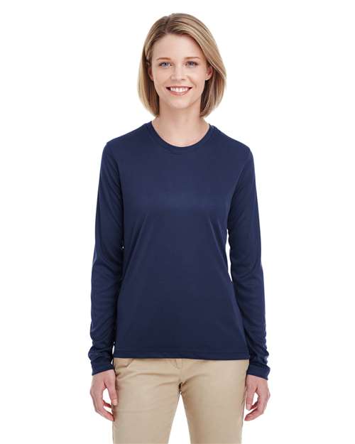 Navy Women's Cool & Dry Performance Long-Sleeve Top - 8622W