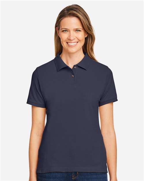 Navy Women's Cotton Polo - M200W