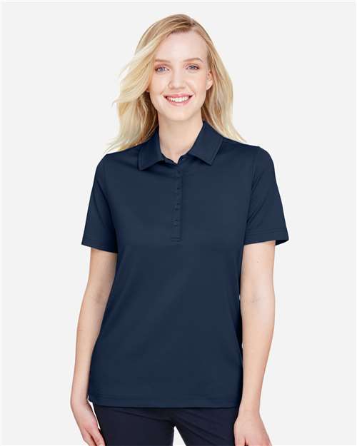 Navy Women's CrownLux Performance® Range Flex Polo - DG21W