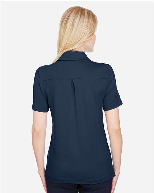 Navy Women's CrownLux Performance® Range Flex Polo - DG21W