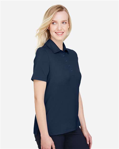 Navy Women's CrownLux Performance® Range Flex Polo - DG21W