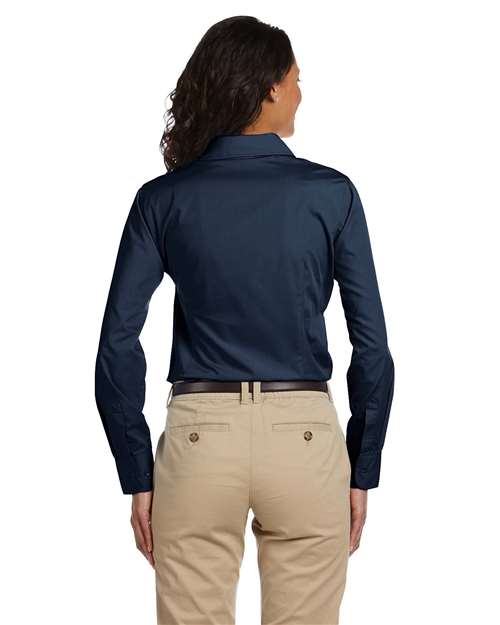 Navy Women's Essential Poplin - M510W