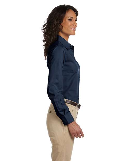 Navy Women's Essential Poplin - M510W