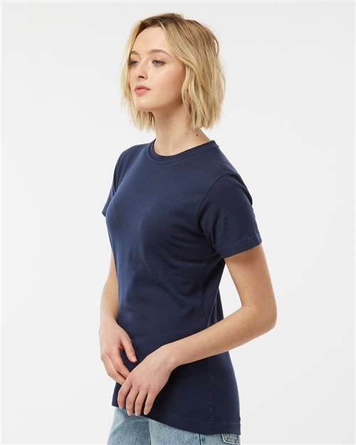 Navy Women's Fine Jersey Classic Fit T-Shirt - 216
