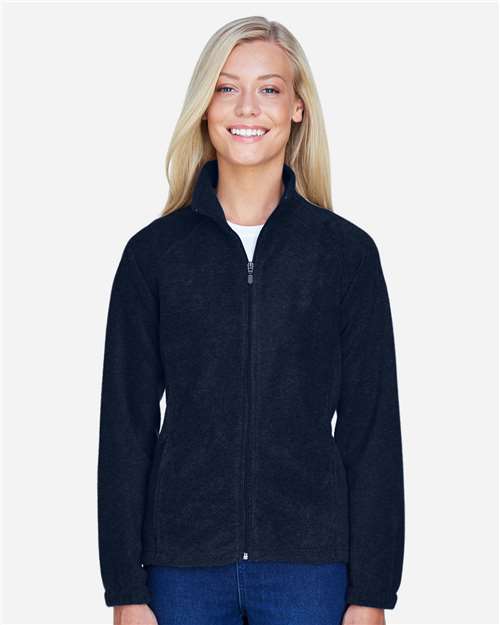 Navy Women's Full-Zip Fleece - M990W