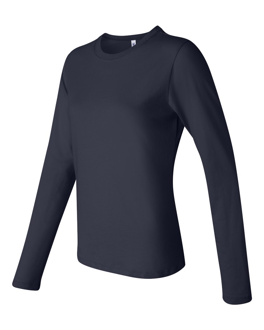 Navy Women’s Jersey Long Sleeve Tee - 6500