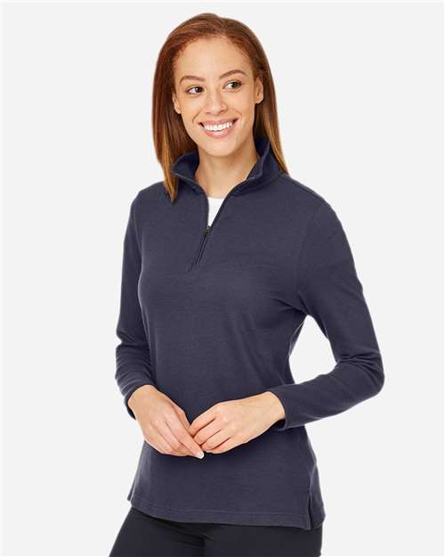 Navy Women's New Classics® Performance Quarter-Zip Pullover - DG400W