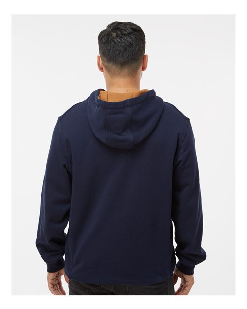 Navy Woodland Fleece Hooded Pullover - 7035