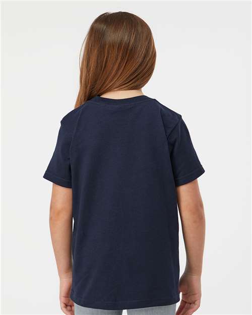 Navy Youth Fine Jersey T-Shirt - 235