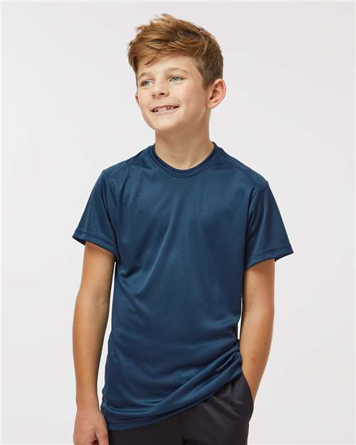 Navy Youth Islander Performance T-Shirt - 208Y
