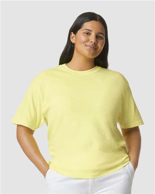 Neon Lemon Garment-Dyed Heavyweight T-Shirt - 1717