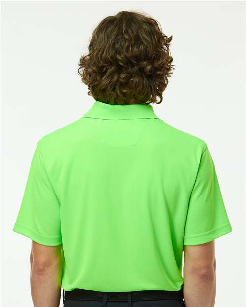 Neon Lime Saratoga Performance Mini Mesh Polo - 100