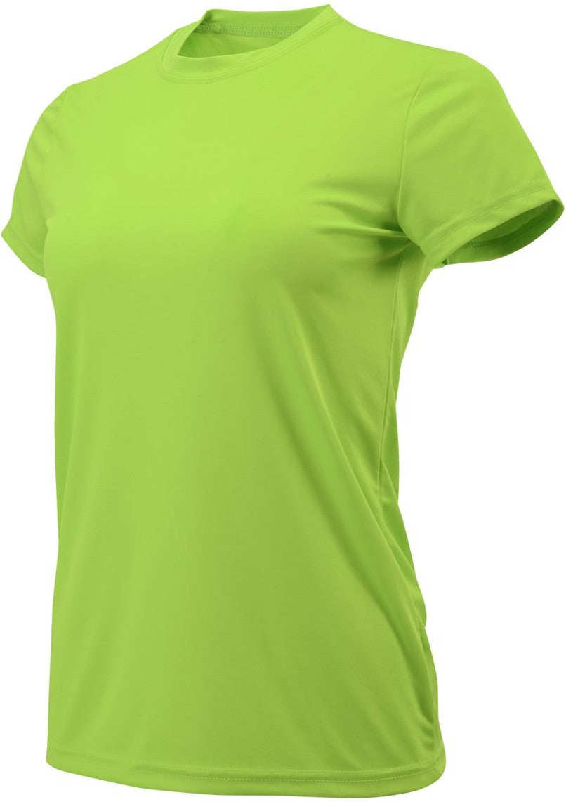 Neon Lime Women's Islander Performance T-Shirt - 204
