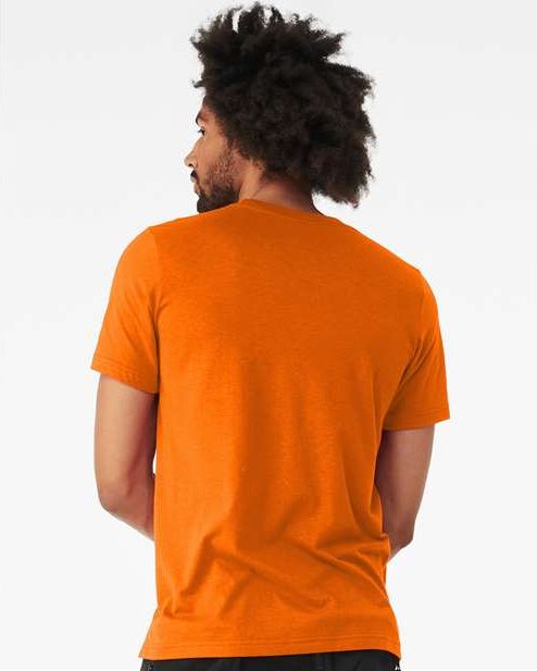 Neon Orange CVC Jersey Tee - 3001CVC
