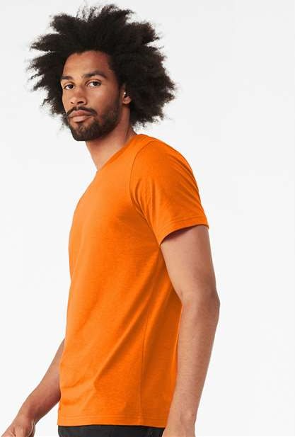 Neon Orange CVC Jersey Tee - 3001CVC
