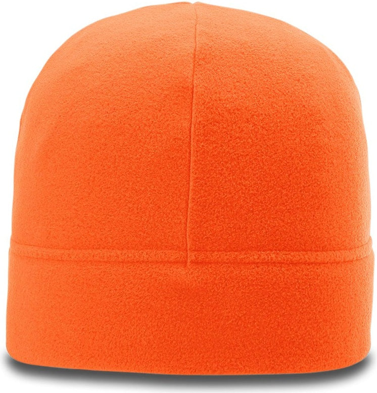Neon Orange Microfleece Beanie