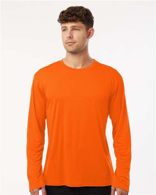 Neon Orange Pro-Lock Performance Long Sleeve T-Shirt - 48400