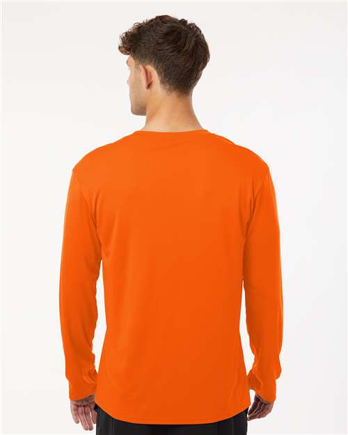 Neon Orange Pro-Lock Performance Long Sleeve T-Shirt - 48400