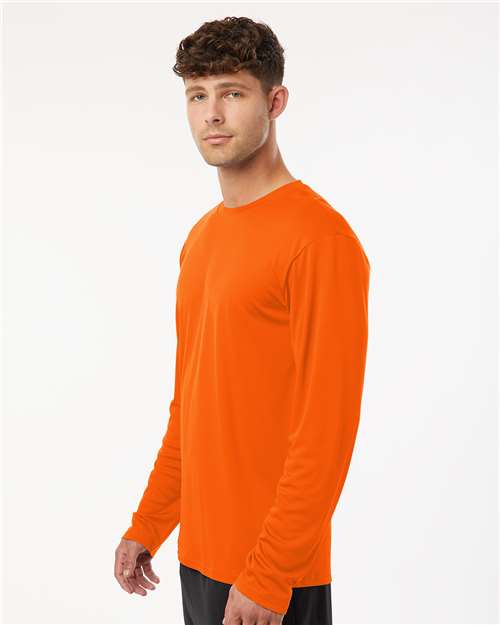 Neon Orange Pro-Lock Performance Long Sleeve T-Shirt - 48400
