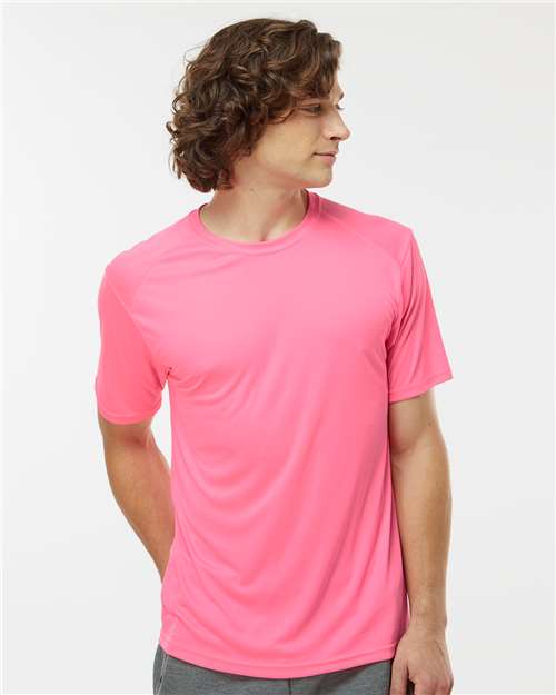 Neon Pink Islander Performance T-Shirt - 200