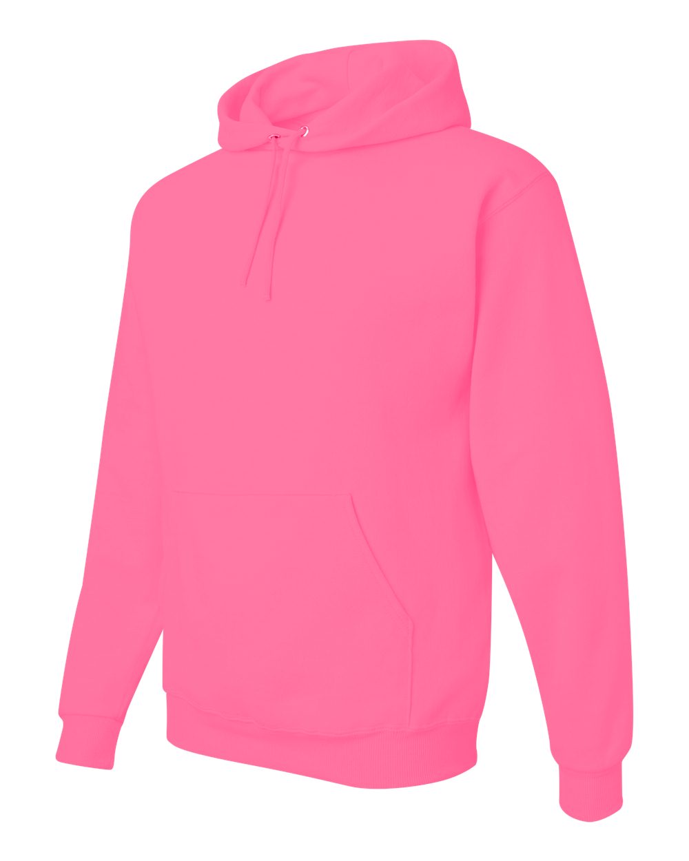 Neon Pink NuBlend® Hooded Sweatshirt - 996MR