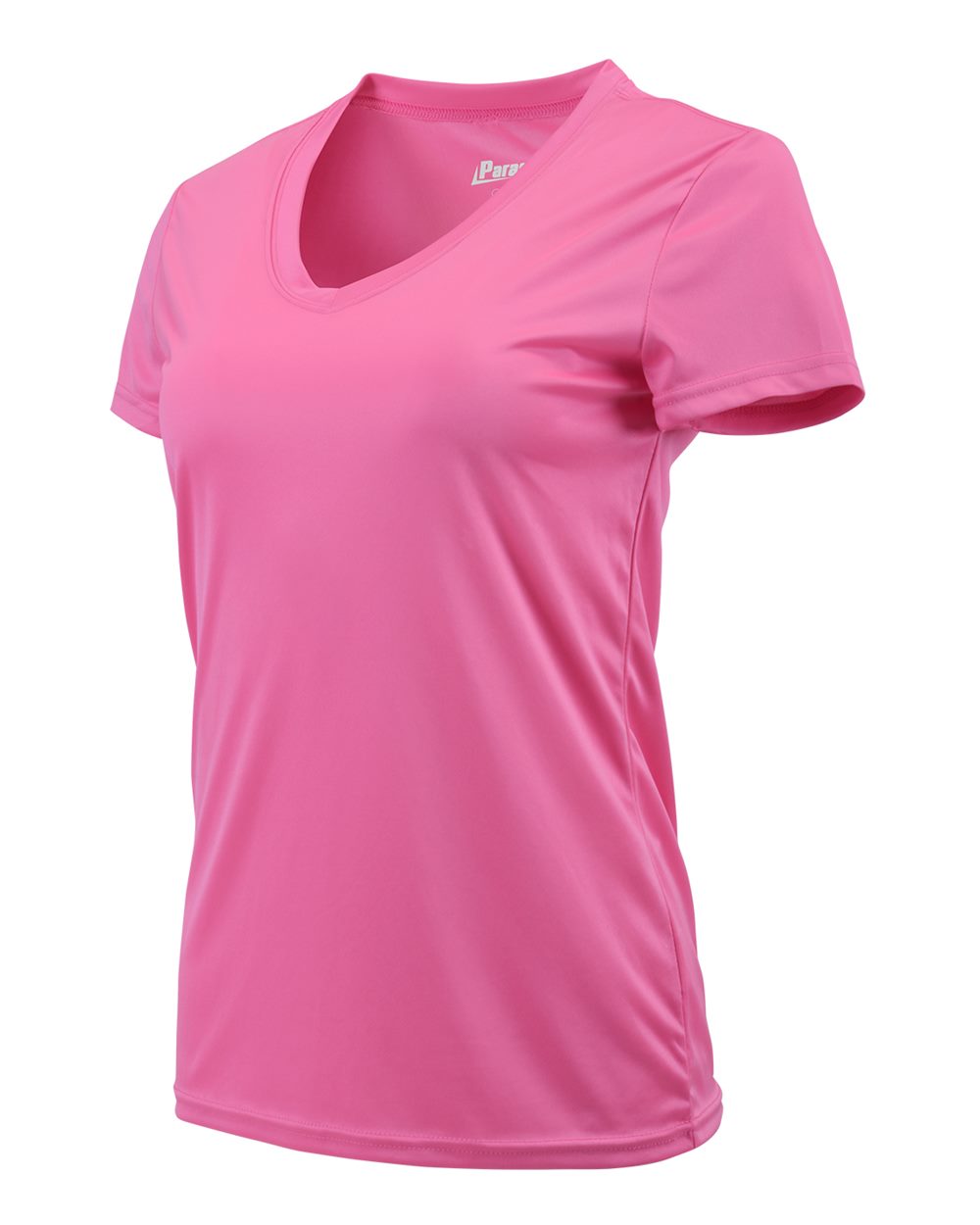 Neon Pink Women's Vera V-Neck T-Shirt - 203