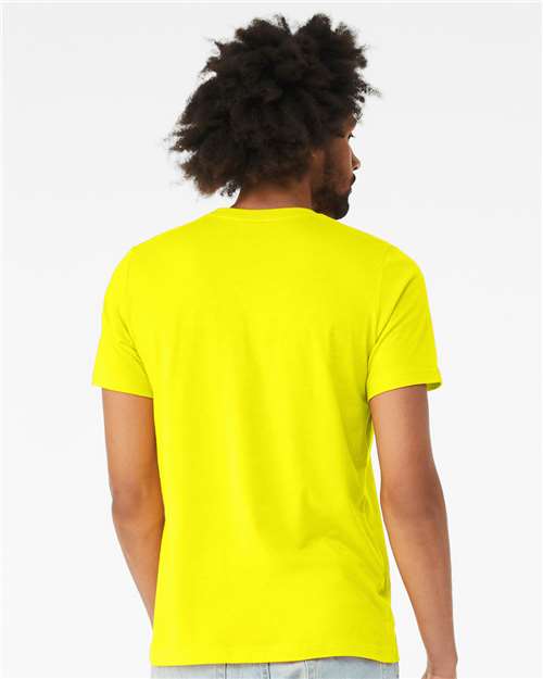 Neon Yellow CVC Jersey Tee - 3001CVC