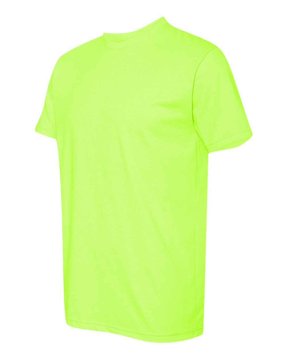 Neon Yellow CVC T-Shirt - 6210