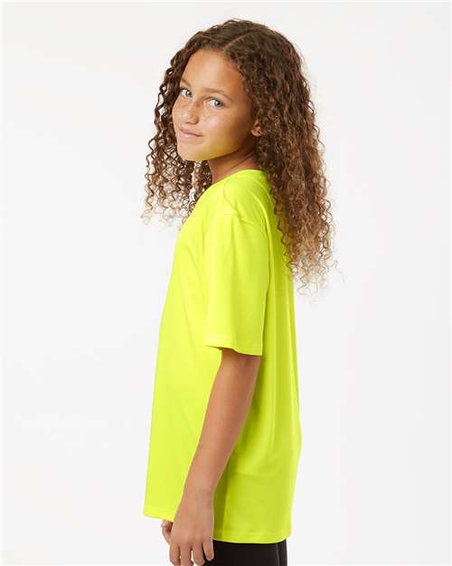 Neon Yellow Pro-Lock Youth Performance T-Shirt - 48000Y