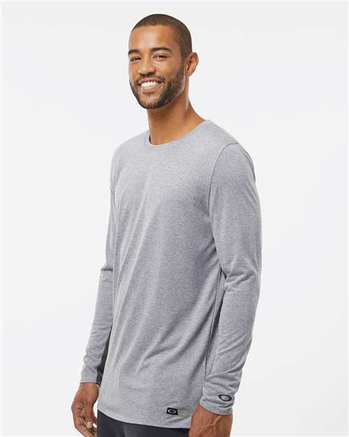 New Granite Heather Team Issue Hydrolix Long Sleeve T-Shirt - FOA402992