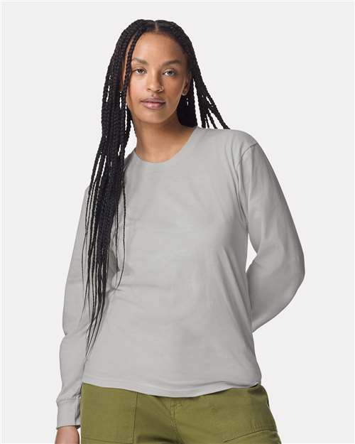 New Silver Fine Jersey Long Sleeve Tee - 2007