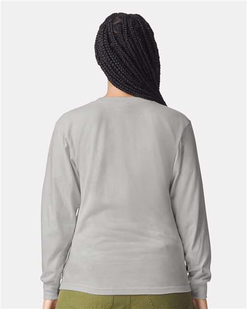 New Silver Fine Jersey Long Sleeve Tee - 2007