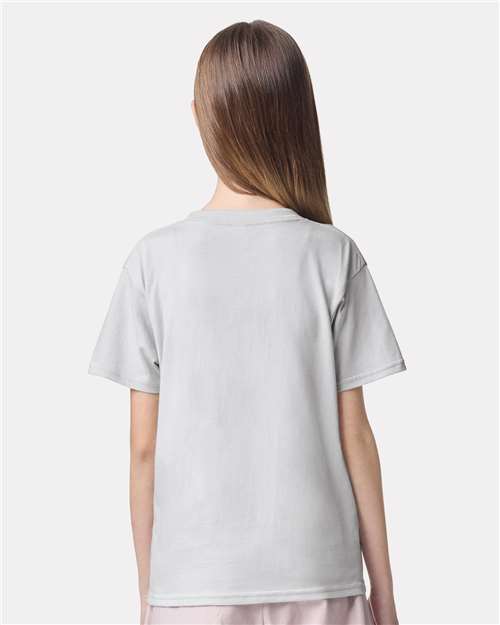 New Silver Youth Fine Jersey Tee - 2001Y