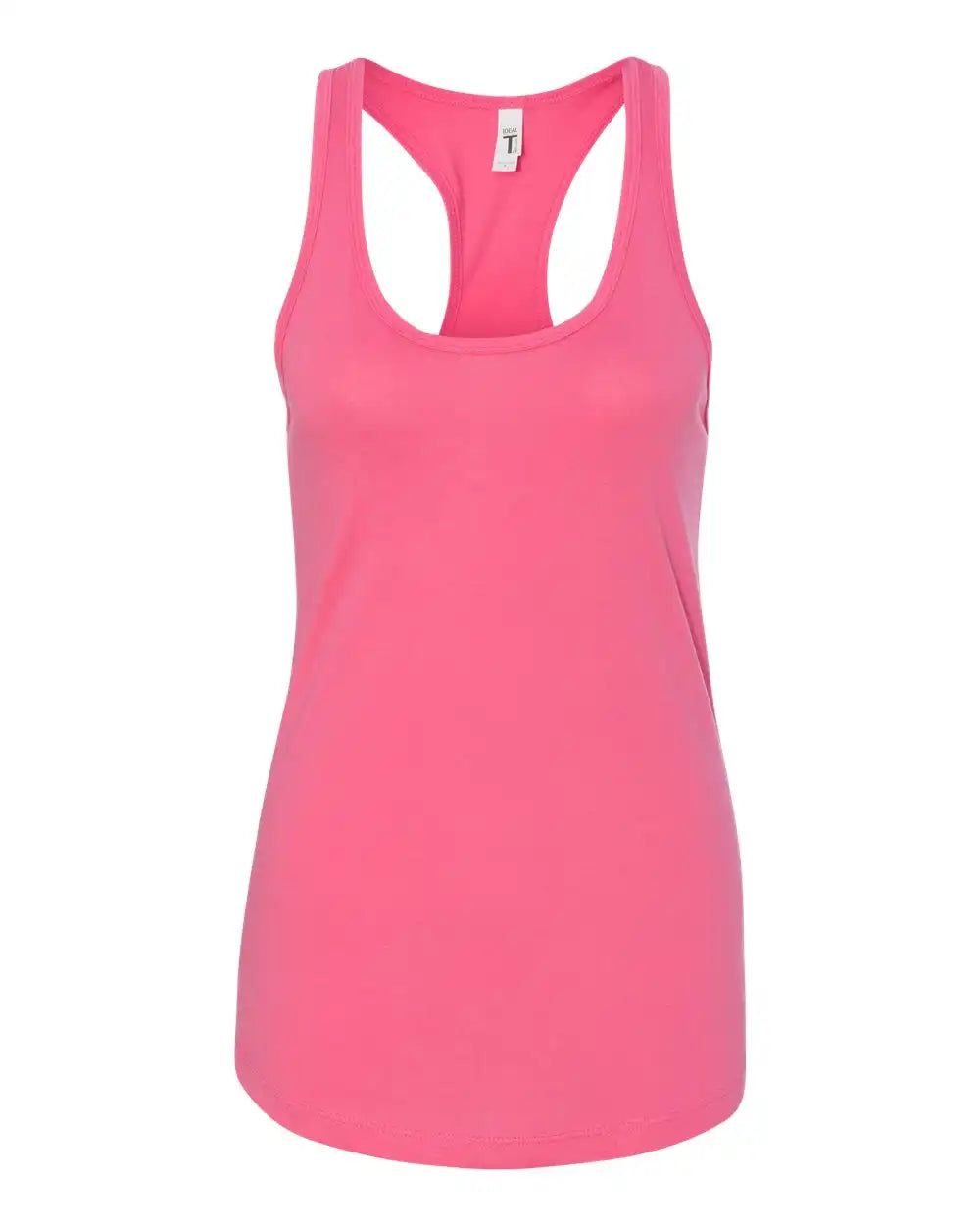 Next Level 1533 Women’s Ideal Racerback Tank - Hot Pink