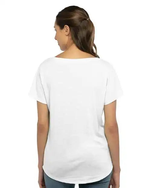 Next Level 1560 Women’s Ideal Dolman T-shirt - White - Xl