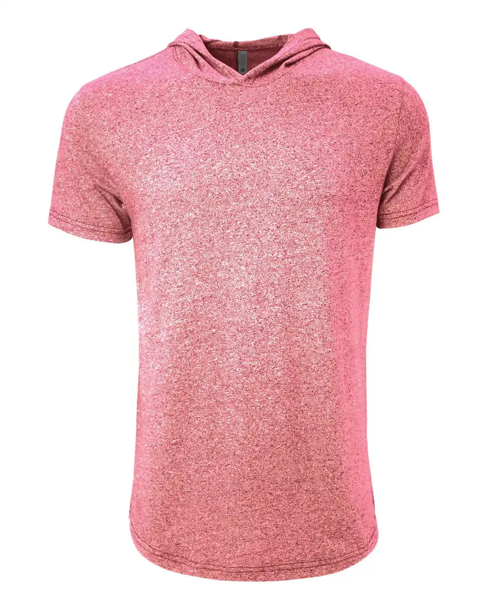 Next Level 2022 Mock Twist Hoodie T-shirt - Tech Pink - Xs