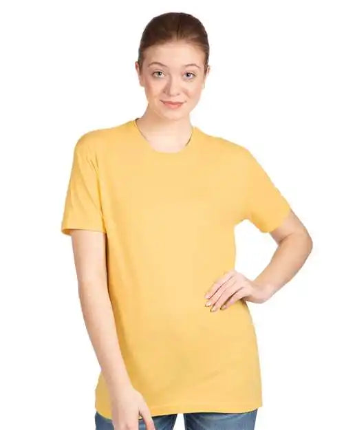 Next Level 3600m Cotton T-shirt - 3600 - Banana Cream