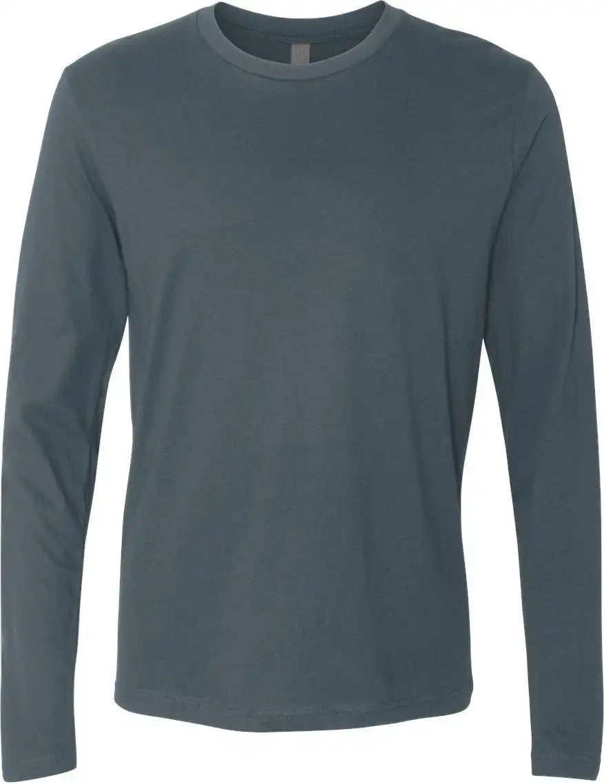 Next Level 3601m Cotton Long Sleeve T-shirt - 3601 - Indigo - Xs