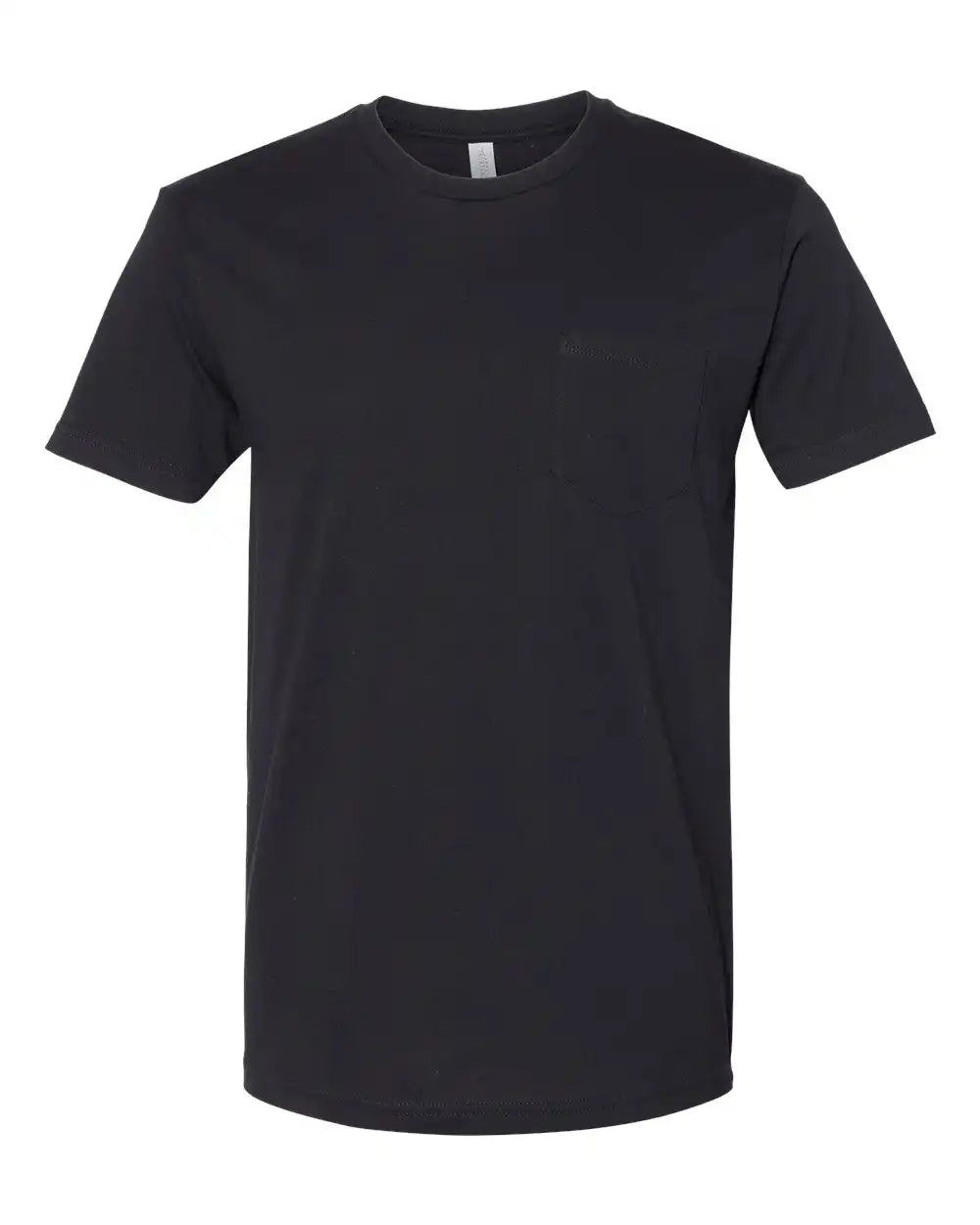 Next Level 3605n Cotton Pocket T-shirt - 3605 - Black - Xs