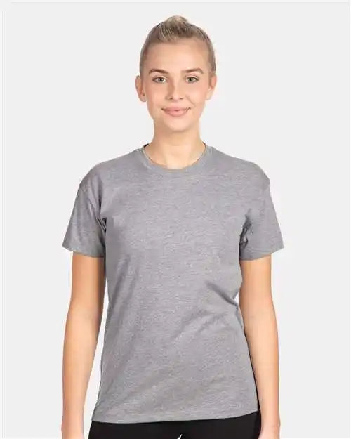 Next Level 3910n Women’s Cotton Relaxed T-shirt - 3910 - Heather Grey