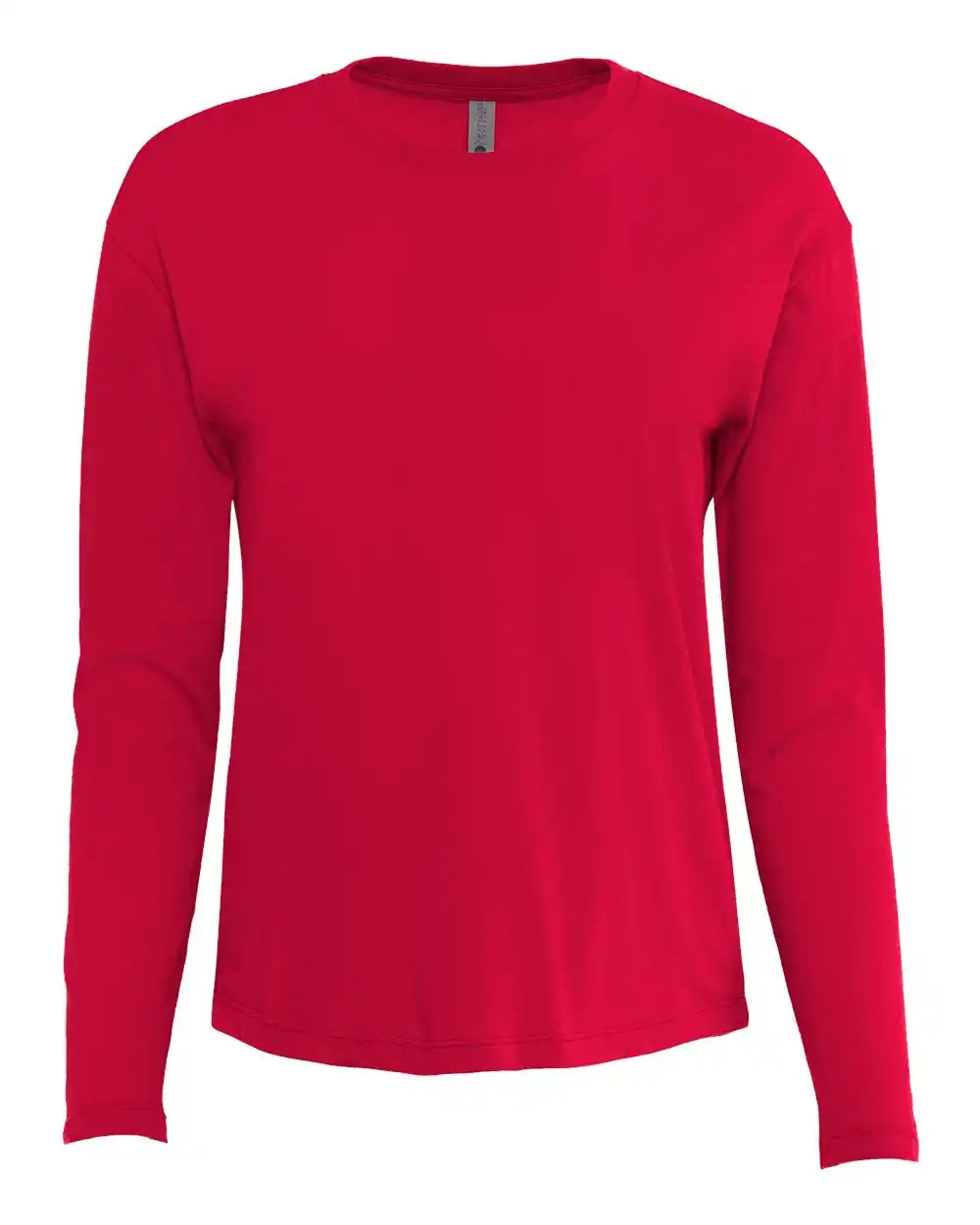 Next Level 3911n Women’s Cotton Relaxed Long Sleeve T-shirt - 3911 - Red - Xs