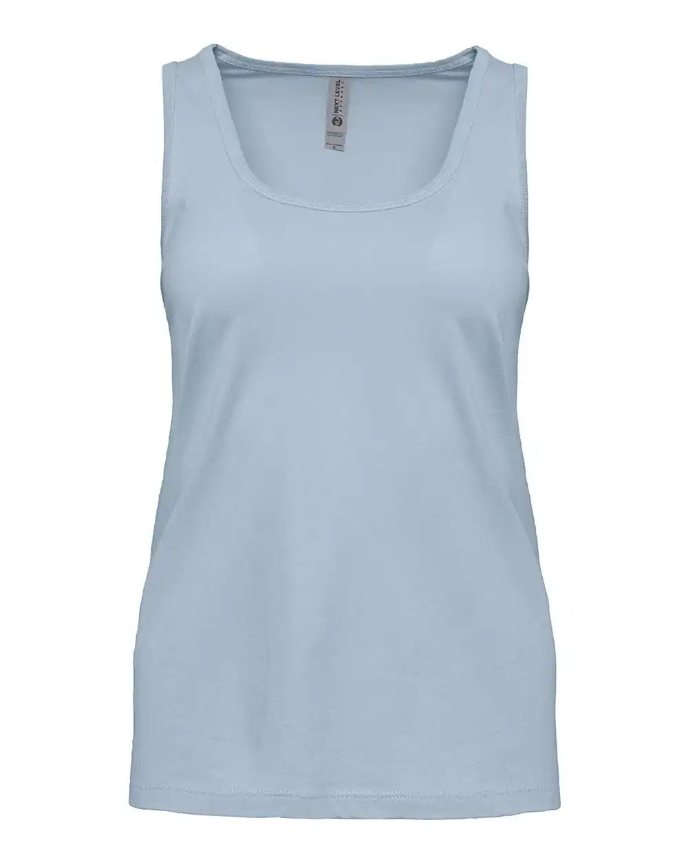 Next Level 3933n Women’s Cotton Tank - 3933 - Stonewash Denim - Xs