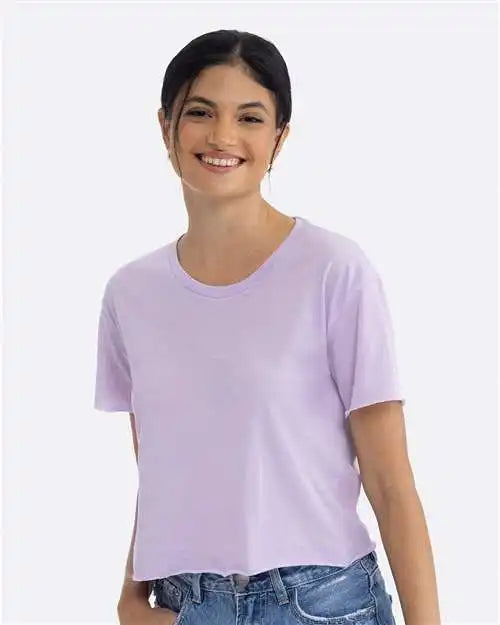 Next Level 5080n Women’s Festival Crop Top - 5080 - Lavender